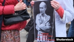 Під час акції російської опозиції. Москва, 15 березня 2015 року