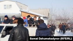 Маркумду акыркы сапарга узатуу, Дача СУ айылы.