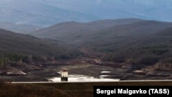 Загорское водохранилище, январь 2021 года