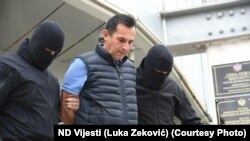 Uhapšeni crnogorski biznismen Aleksandar Mijajlović, 6. oktobar 2025.