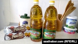 Aşgabatda "Ahal" ýagy gaýtadan satuwa çykaryldy