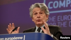 Comisarul European Thierry Breton gestionează programele de dezvoltare spațială ale UE.