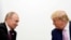 Дональд Трамп і Володимир Путін (л) під час саміту «Групи двадцяти» в японській Осаці в 2019 році
