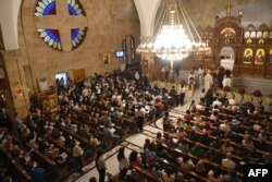 В одному з храмів Антіохійської церкви в Сирії під час Великодньої літургії (фото ілюстраційне)