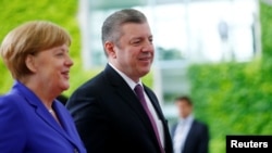 ანგელა მერკელი, გიორგი კვირიკაშვილი 