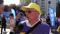 Continuăm protestele, spune sindicalistul Marius Nistor după întâlnirea cu președintele Nicușor Dan