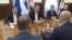 Serbia, Belgrade, Members of the Serb List, an ethnic Serb political party in Kosovo, met with Serbian President Aleksandar Vucic in Belgrade amid high tensions between the neighboring countries 27mar2018