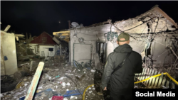 Одессага жасалган чабуулдан бир катар турак жайлар талкаланды. 22-апрель, 2025-жыл. Украина.