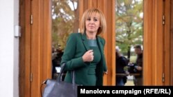 Maya Manolova, candidata independentă la primăria capitalei, Sofia.