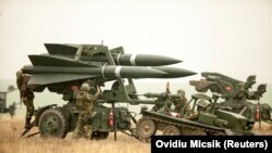 Зенітна ракета HAWK PIP III R (класу «земля-повітря»), фото з навчань армії США та Румунії