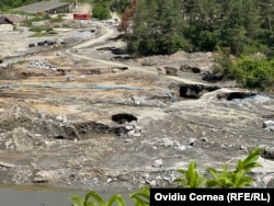 Craterele de la Praid, fotografiate pe 5 iunie 2025.