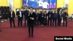 Фото со свадьбы сына Жалила Атамбаева. 12 декабря 2020 года.