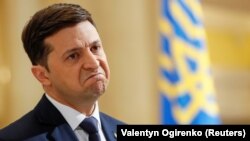 Polls show Volodymyr Zelenskiy at the top of the polls ahead of the March 31 vote.