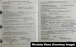 O fișă IAAM (infecție asociată asistenței medicale) din 27 octombrie 2024 – nesemnată de șeful SPLIAAM – în care se spune că Marin Vlase nu fost izolat. Fișa mentionează că pacientul s-a infectat „în spitalul raportor”. Fișa din 12 decembrie spune că pacientul a fost izolat.