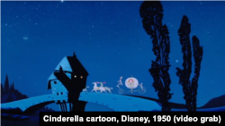 Фрагмент из мультфильма "Золушка" (Дисней, 1950)