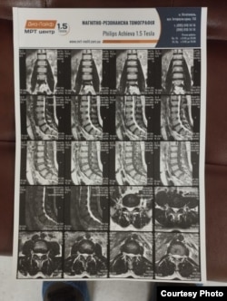 Медицинские документы Павла Стовчана