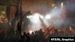 რუსთაველის გამზირი. 3 დეკემბერი, 2024 წელი