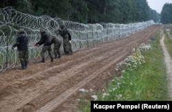 Кордон Польщі з Білоруссю. Серпень 2021 року