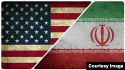 د امریکا او ایران ګډ بیرغونه