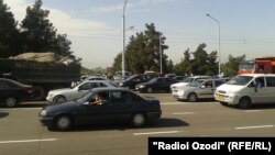 Роҳбандӣ дар Душанбе. Акс аз бойгонӣ