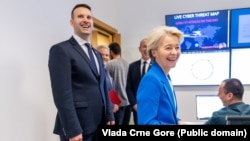 Premijer Milojko Spajić i Predsjednica Evropske Komisije Ursula fon der Lajen