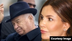 Лола Каримова жана маркум атасы Ислам Каримов
