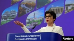 Єврокомісарка з питань розширення Марта Кос, Брюссель, 4 листопада 2025 року