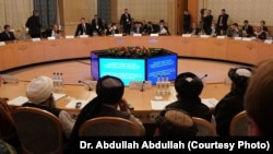 آرشیف، نشست مسکو برای صلح افغانستان که به تاریخ ۱۸ مارچ ۲۰۲۱ برگزار شد