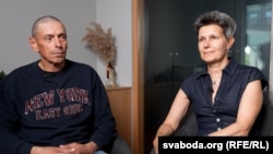 Ihar dhe Ina Karnei flasin për Radion Evropa e Lirë pas lirimit të Iharit nga burgu bjellorus.