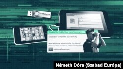 Forenzički alat Cellebrite, ilustracija