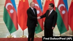 Azerbejdžanski predsjednik Ilham Alijev i kineski lider Si Đinping sastali su se u Pekingu 2019.