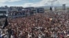 An estimated 100,000 supporters of the Pashtun Tahafuz Movement gathered in North Waziristan's headquarters Miran Shah on April 14 to demand an end to targeted assassinations in the region. 