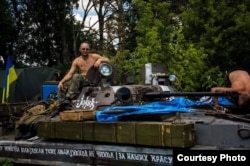 Олександр Кучма у зоні АТО