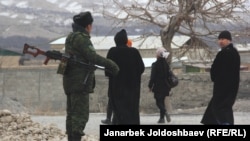 Иллюстрация. Кыргыз-тажик чек арасы. 
