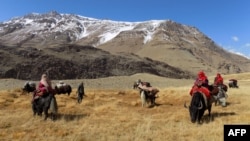 Афганские кыргызы. Архивное фото.