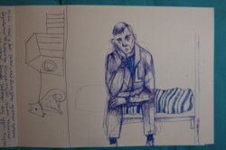 Андрусь Такінданг. Турэмныя замалёўкі