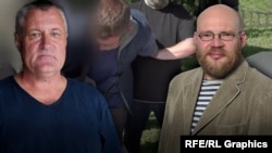 Леанід Судаленка і Ондржэй Соўкуп, каляж