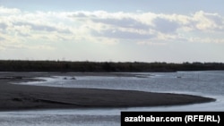 دریای آمو در منطقهء ترکمنستان