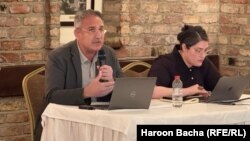 د مشال راډیو همکار هارون باچا د استنبول په کانفرانس کې وینا کوي - انځور جون ۲۵ کال ۲۰۲۵ز