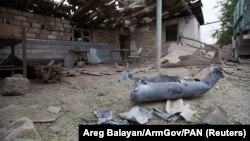 Արցախ - Հրետակոծության հետևանքները Մարտունիում, 1-ը հոկտեմբերի, 2020թ.