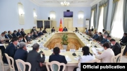 Министрлер кабинети. 15-май 2021-жыл.