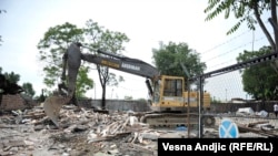 Rušenje Savamale, foto: Vesna Anđić