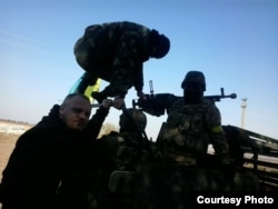 Дмитро Галко із захисниками Донецького аеропорту, 2014 рік