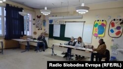 Biračko mjesto u Banjaluci, 23. novembar 2025.