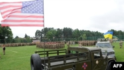 Вояки України і США на полігоні на Львівщині. 20 липня 2015 року (ілюстраційне фото)