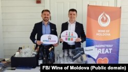 Vinuri din R. Moldova prezentate la cea de-a 10-a ediție a Convenției Moldo-Americane din SUA, la Washington D.C., aprilie 2024. 