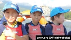 В Международный детский центр «Артек» прибыли дети из Якутии. Архивное фото