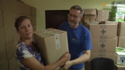 Переселенці з Донбасу отримують допомогу від уряду Німеччини та Польщі (відео)