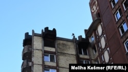 Požar je zahvatio posljednji sprat Doma penzionera Tuzla