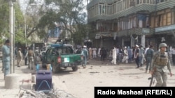 Islamic State claimed responsibility for this suicide bombing in Jalalabad in April that killed at least 35 people.